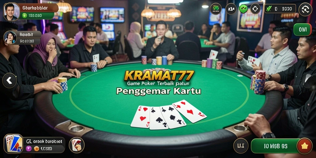 Tampilan gameplay yang menarik dan seru di KRAMAT77.