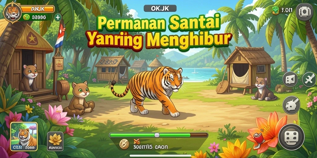 Tangkapan layar gameplay menyerupai petualangan seru di OKJK.