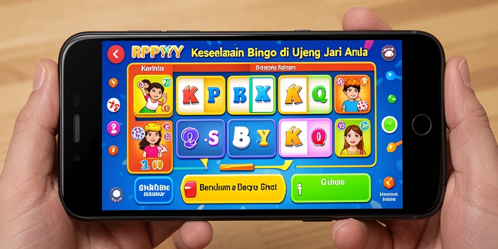 Screenshot gameplay RPYYY menunjukkan keseruan Bingo yang mengasyikkan.