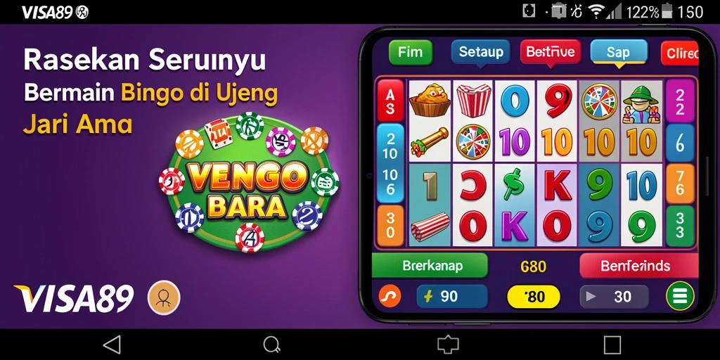 Tampilan gameplay seru di aplikasi VISA89 Bingo.