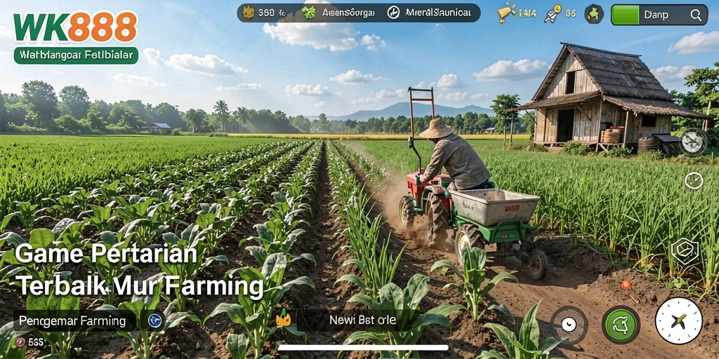 Screenshot WK888 menunjukkan pengalaman gameplay bertani yang seru.